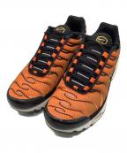 NIKEナイキ）の古着「NIKE AIR MAX PLUS SAFETY ORANGE(ナイキ エア マックス プラス)」｜オレンジ×ブラック