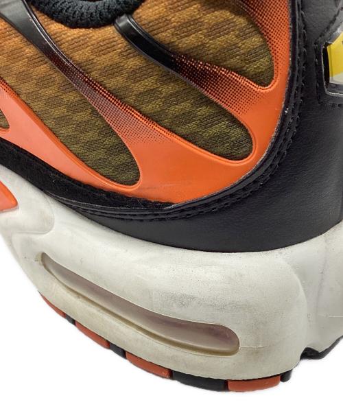 NIKE（ナイキ）NIKE (ナイキ) NIKE AIR MAX PLUS SAFETY ORANGE(ナイキ エア マックス プラス) オレンジ×ブラック サイズ:27㎝の古着・服飾アイテム