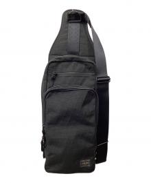 PORTER（ポーター）の古着「HYBRID SLING SHOULDER BAG(ハイブリッド スリング ショルダーバッグ)」｜ブラック