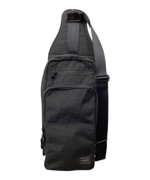 PORTER（ポーター）PORTER (ポーター) HYBRID SLING SHOULDER BAG(ハイブリッド スリング ショルダーバッグ) ブラックの古着・服飾アイテム
