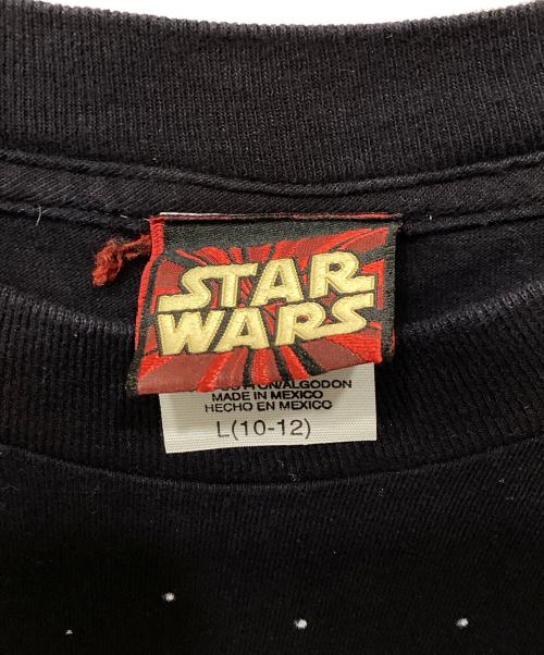 STAR WARS（スターウォーズ）STAR WARS (スターウォーズ) 半袖カットソー ブラック×ブルー サイズ:Lの古着・服飾アイテム