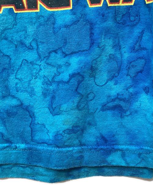 STAR WARS（スターウォーズ）STAR WARS (スターウォーズ) 半袖カットソー ブラック×ブルー サイズ:Lの古着・服飾アイテム