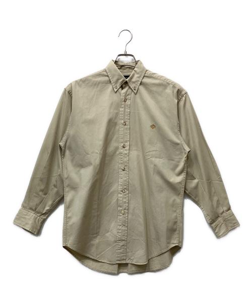 Christian Dior MONSIEUR（クリスチャンディオールムッシュ）Christian Dior MONSIEUR (クリスチャンディオールムッシュ) 長袖シャツ ベージュ サイズ:Sの古着・服飾アイテム