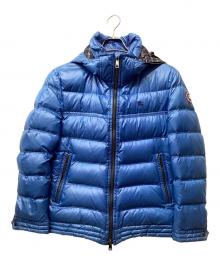 BURBERRY BLACK LABEL（バーバリーブラックレーベル）の古着「ダウンジャケット」｜ブルー