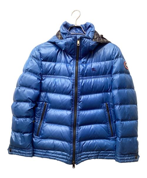 BURBERRY BLACK LABEL（バーバリーブラックレーベル）BURBERRY BLACK LABEL (バーバリーブラックレーベル) ダウンジャケット ブルー サイズ:Mの古着・服飾アイテム