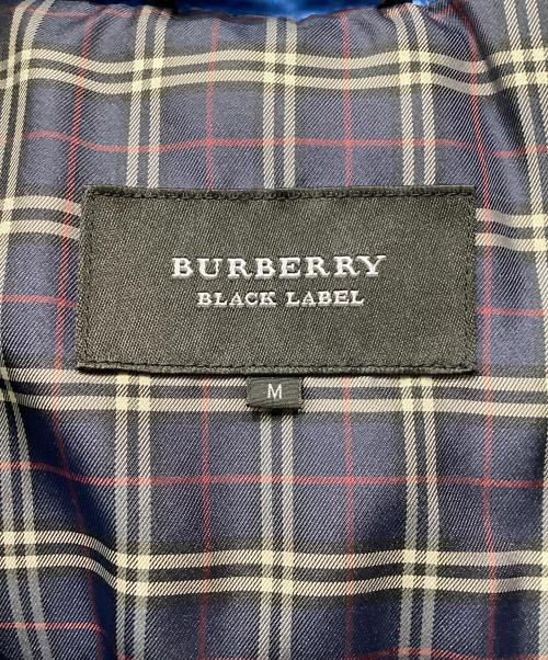 BURBERRY BLACK LABEL（バーバリーブラックレーベル）BURBERRY BLACK LABEL (バーバリーブラックレーベル) ダウンジャケット ブルー サイズ:Mの古着・服飾アイテム