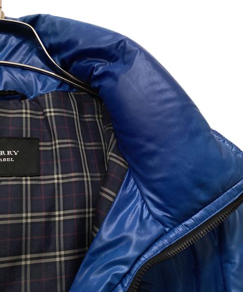 BURBERRY BLACK LABEL（バーバリーブラックレーベル）BURBERRY BLACK LABEL (バーバリーブラックレーベル) ダウンジャケット ブルー サイズ:Mの古着・服飾アイテム