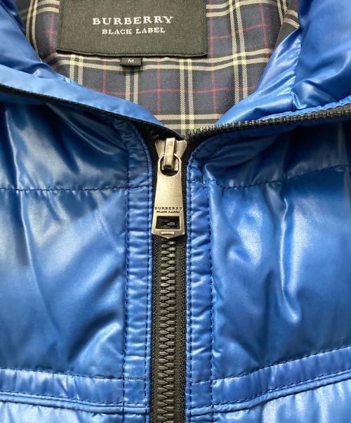 BURBERRY BLACK LABEL（バーバリーブラックレーベル）BURBERRY BLACK LABEL (バーバリーブラックレーベル) ダウンジャケット ブルー サイズ:Mの古着・服飾アイテム