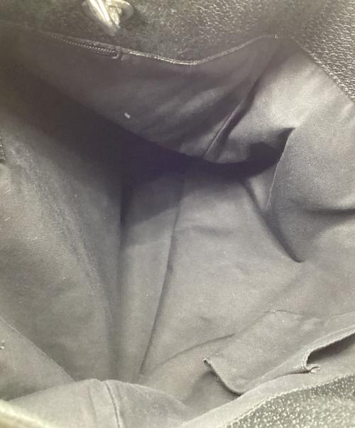 GUCCI（グッチ）GUCCI (グッチ) キャンバストートバッグ ブラックの古着・服飾アイテム