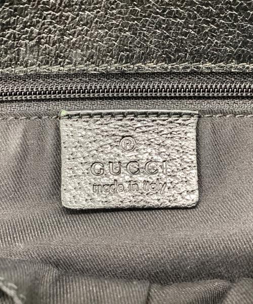 GUCCI（グッチ）GUCCI (グッチ) キャンバストートバッグ ブラックの古着・服飾アイテム