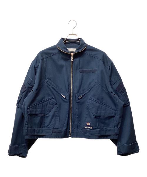 FACETASM（ファセッタズム）FACETASM (ファセッタズム) Dickies (ディッキーズ) マルチジップ フライトジャケット ネイビー サイズ:-の古着・服飾アイテム