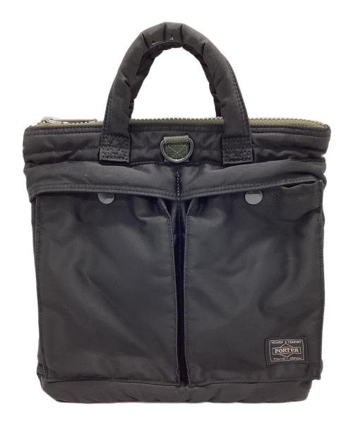PORTER（ポーター）PORTER (ポーター) PX TANKER 2WAY HELMET BAG S ブラックの古着・服飾アイテム
