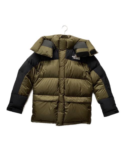 THE NORTH FACE（ザ ノース フェイス）THE NORTH FACE (ザ ノース フェイス) ダウンジャケット ブラック×オリーブ サイズ:Mの古着・服飾アイテム