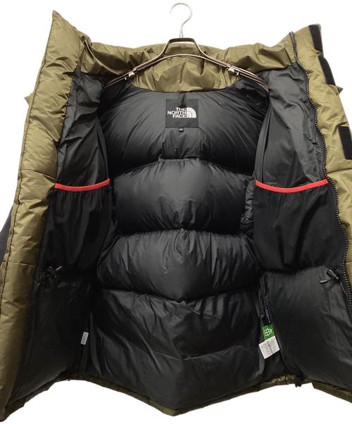 THE NORTH FACE（ザ ノース フェイス）THE NORTH FACE (ザ ノース フェイス) ダウンジャケット ブラック×オリーブ サイズ:Mの古着・服飾アイテム
