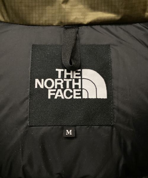 THE NORTH FACE（ザ ノース フェイス）THE NORTH FACE (ザ ノース フェイス) ダウンジャケット ブラック×オリーブ サイズ:Mの古着・服飾アイテム