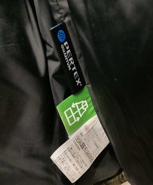 THE NORTH FACE（ザ ノース フェイス）THE NORTH FACE (ザ ノース フェイス) ダウンジャケット ブラック×オリーブ サイズ:Mの古着・服飾アイテム