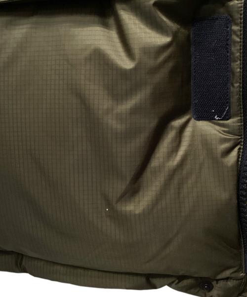 THE NORTH FACE（ザ ノース フェイス）THE NORTH FACE (ザ ノース フェイス) ダウンジャケット ブラック×オリーブ サイズ:Mの古着・服飾アイテム