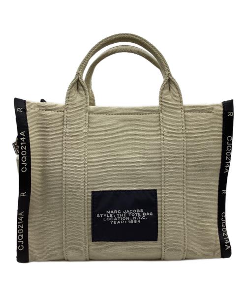 MARC JACOBS（マークジェイコブズ）MARC JACOBS (マークジェイコブズ) 2WAYキャンバスバッグ アイボリーの古着・服飾アイテム