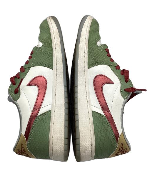 NIKE（ナイキ）NIKE (ナイキ) AIR JORDAN 1 LOW OG CNY グリーン サイズ:US9の古着・服飾アイテム