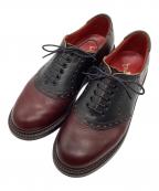 Shoe&Co.リーガル シュー＆カンパニー）の古着「サドルシューズ」｜ブラック×ブラウン
