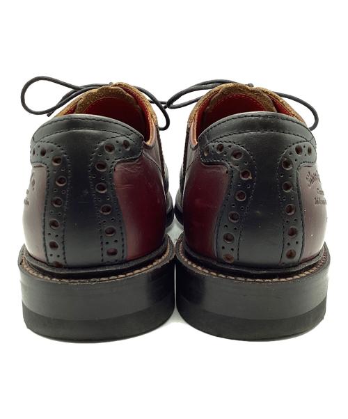 Shoe&Co.（リーガル シュー＆カンパニー）Shoe&Co. (リーガル シュー＆カンパニー) サドルシューズ ブラック×ブラウン サイズ:24の古着・服飾アイテム