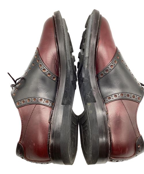 Shoe&Co.（リーガル シュー＆カンパニー）Shoe&Co. (リーガル シュー＆カンパニー) サドルシューズ ブラック×ブラウン サイズ:24の古着・服飾アイテム