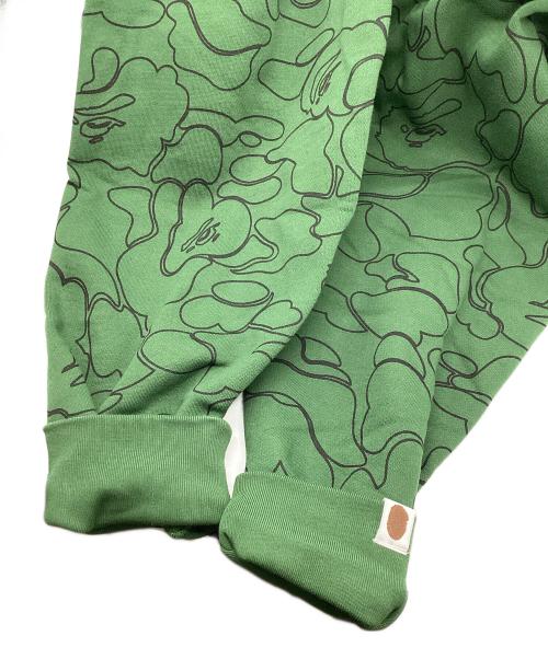 A BATHING APE（ア ベイシング エイプ）A BATHING APE (ア ベイシング エイプ) プルオーバーパーカー グリーン サイズ:2XLの古着・服飾アイテム