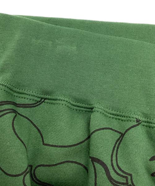 A BATHING APE（ア ベイシング エイプ）A BATHING APE (ア ベイシング エイプ) スウェットパンツ グリーン サイズ:2XLの古着・服飾アイテム