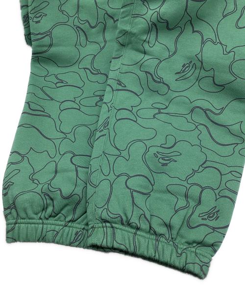 A BATHING APE（ア ベイシング エイプ）A BATHING APE (ア ベイシング エイプ) スウェットパンツ グリーン サイズ:2XLの古着・服飾アイテム