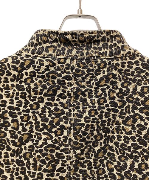 MADE IN STANDARD（メイドインスタンダード）MADE IN STANDARD (メイドインスタンダード) PRINTED M65 FISHTAIL LONG COAT ブラウン サイズ:Lの古着・服飾アイテム