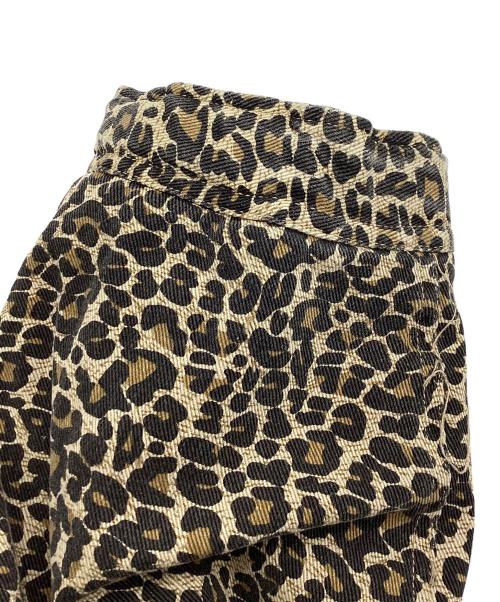 MADE IN STANDARD（メイドインスタンダード）MADE IN STANDARD (メイドインスタンダード) PRINTED M65 FISHTAIL LONG COAT ブラウン サイズ:Lの古着・服飾アイテム