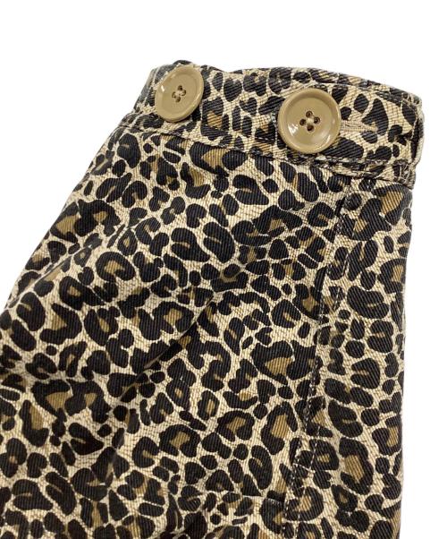 MADE IN STANDARD（メイドインスタンダード）MADE IN STANDARD (メイドインスタンダード) PRINTED M65 FISHTAIL LONG COAT ブラウン サイズ:Lの古着・服飾アイテム