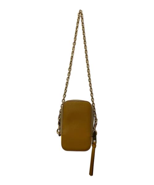 MARC JACOBS（マークジェイコブス）MARC JACOBS (マークジェイコブス) ホットショットチェーンショルダーバッグ イエロー×ベージュの古着・服飾アイテム