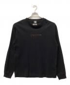 YOHJI YAMAMOTO×New Eraヨウジヤマモト×ニューエラ）の古着「長袖カットソー」｜ブラック