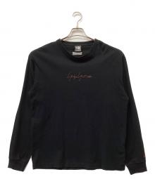 YOHJI YAMAMOTO×New Era（ヨウジヤマモト×ニューエラ）の古着「長袖カットソー」｜ブラック