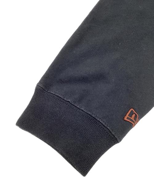 YOHJI YAMAMOTO（ヨウジヤマモト）YOHJI YAMAMOTO (ヨウジヤマモト) New Era (ニューエラ) 長袖カットソー ブラック サイズ:X LARGEの古着・服飾アイテム