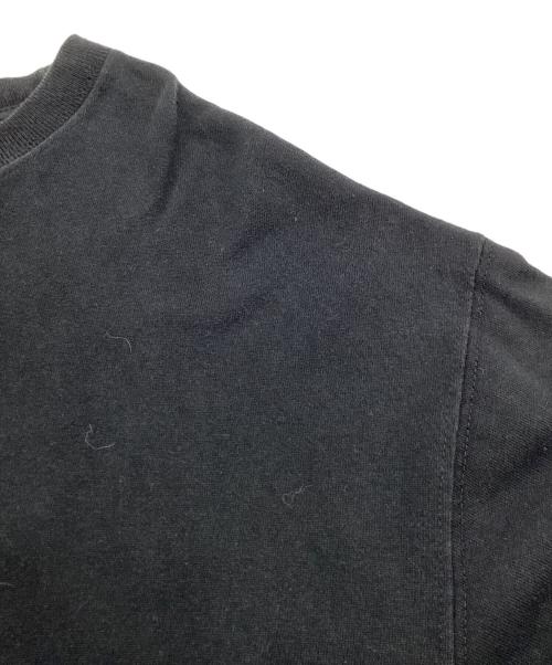 YOHJI YAMAMOTO（ヨウジヤマモト）YOHJI YAMAMOTO (ヨウジヤマモト) New Era (ニューエラ) 長袖カットソー ブラック サイズ:X LARGEの古着・服飾アイテム