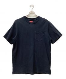 SUPREME（シュプリーム）の古着「半袖カットソー」｜ネイビー