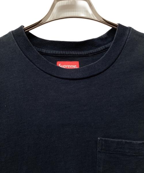 SUPREME（シュプリーム）SUPREME (シュプリーム) 半袖カットソー ネイビー サイズ:Lの古着・服飾アイテム
