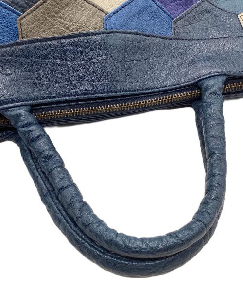 IBIZA（イビザ）IBIZA (イビザ) 2WAYバッグ ブルーの古着・服飾アイテム