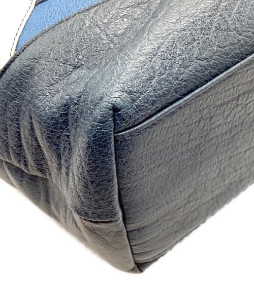 IBIZA（イビザ）IBIZA (イビザ) 2WAYバッグ ブルーの古着・服飾アイテム