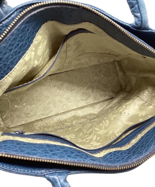 IBIZA（イビザ）IBIZA (イビザ) 2WAYバッグ ブルーの古着・服飾アイテム