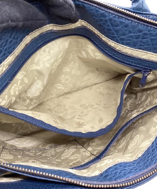 IBIZA（イビザ）IBIZA (イビザ) 2WAYバッグ ブルーの古着・服飾アイテム