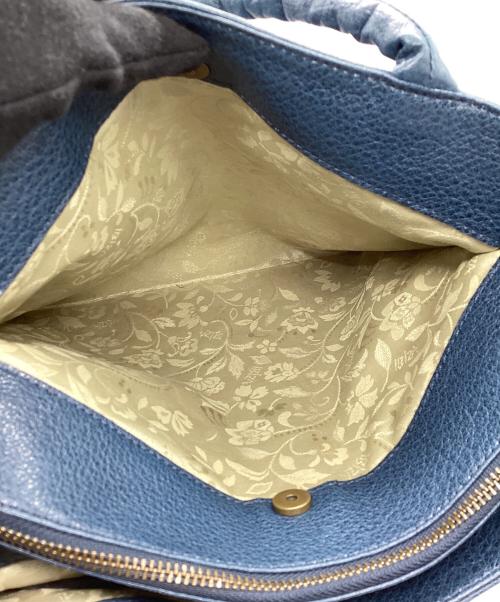 IBIZA（イビザ）IBIZA (イビザ) 2WAYバッグ ブルーの古着・服飾アイテム