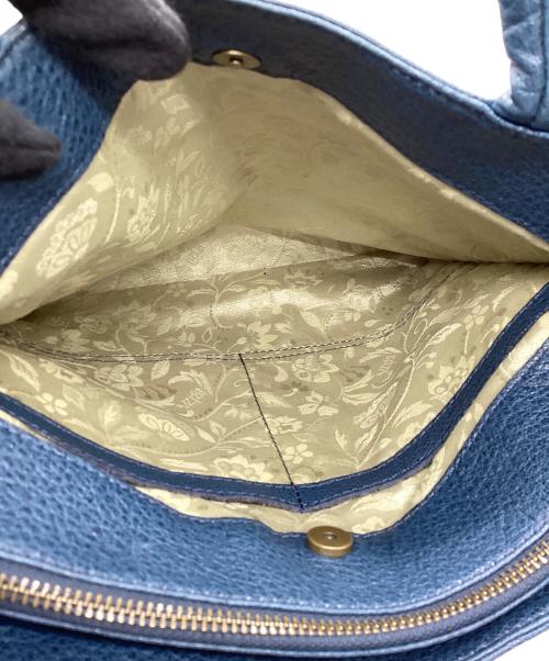 IBIZA（イビザ）IBIZA (イビザ) 2WAYバッグ ブルーの古着・服飾アイテム