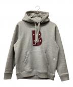 BURBERRY×POP TRADING COMPANYバーバリー×ポップトレーディングカンパニー）の古着「プルオーバーパーカー」｜グレー