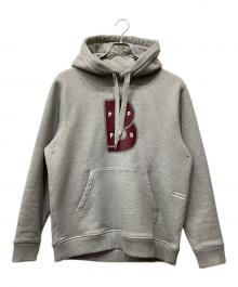 BURBERRY×POP TRADING COMPANY（バーバリー×ポップトレーディングカンパニー）の古着「プルオーバーパーカー」｜グレー