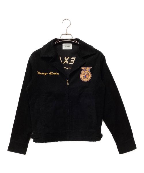 ALL RUNS（オールランズ）ALL RUNS (オールランズ) ジャケット ブラック サイズ:-の古着・服飾アイテム
