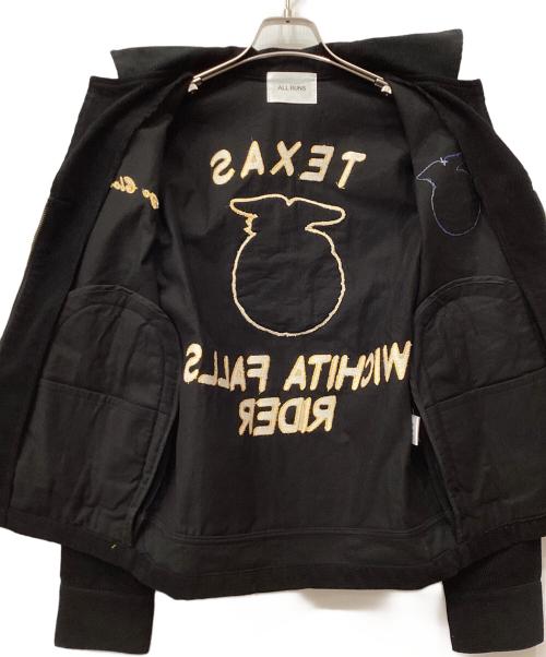 ALL RUNS（オールランズ）ALL RUNS (オールランズ) ジャケット ブラック サイズ:-の古着・服飾アイテム
