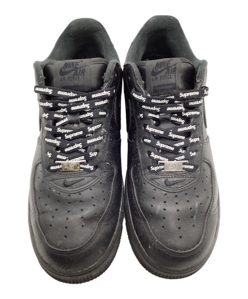 NIKE（ナイキ）NIKE (ナイキ) SUPREME (シュプリーム) AIR FORCE1 LOW CU9225-001 ブラック サイズ:US9の古着・服飾アイテム